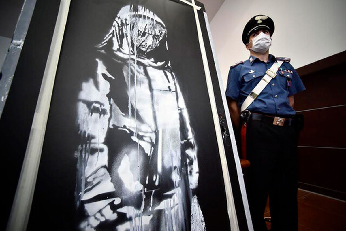 دزدان نقاشی «بنکسی» بازداشت شدند