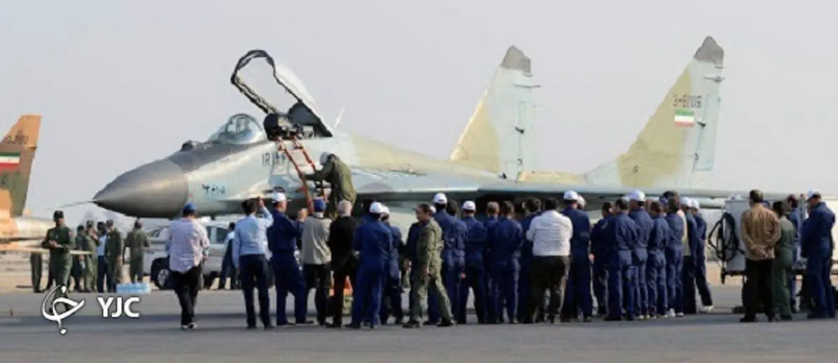 آسمانی که به زودی زیر با‌ل‌های جنگنده قاهر قرار می گیرد + تصاویر