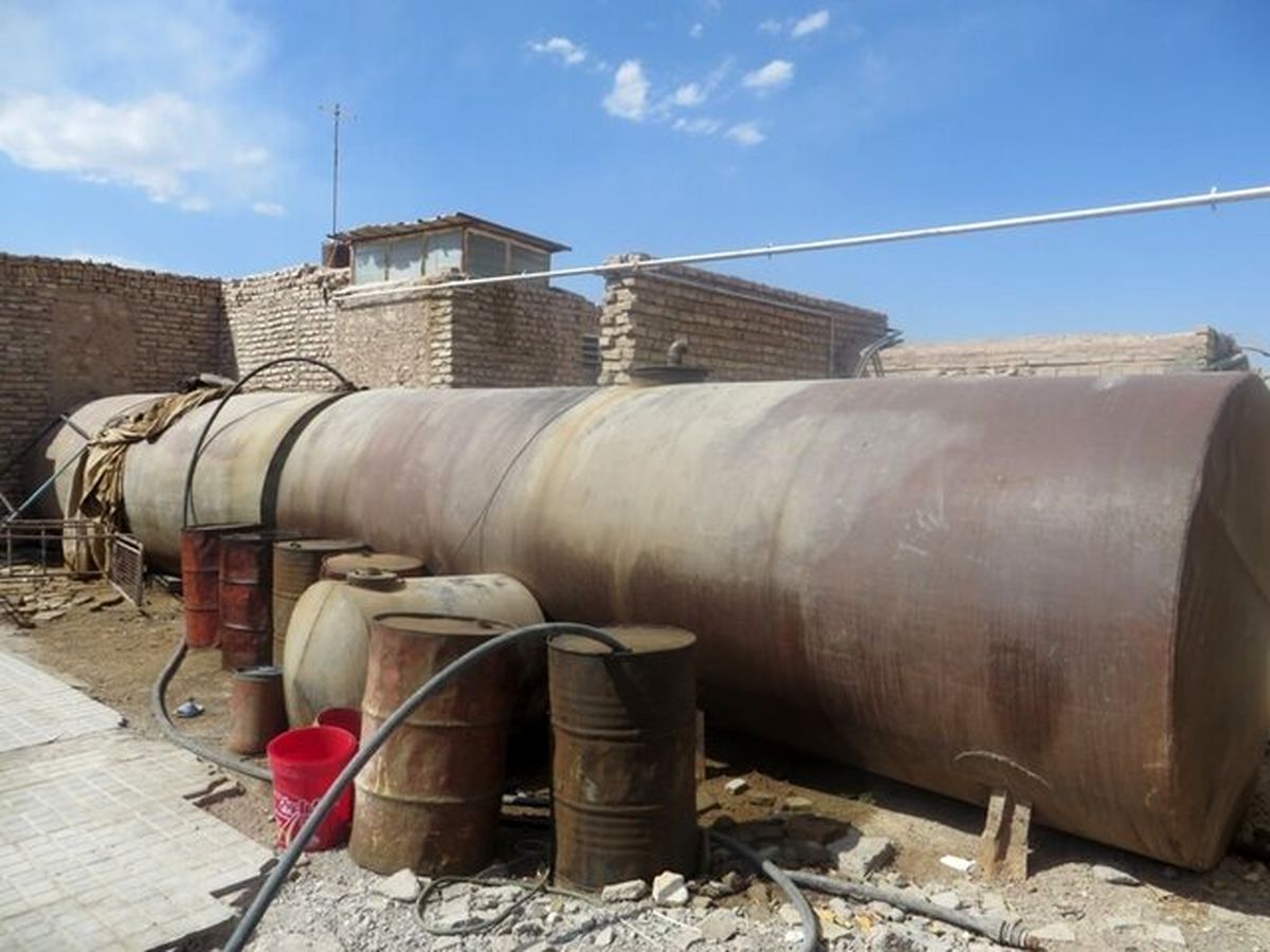 کشف 30 هزار لیتر نفت کوره قاچاق در سیستان وبلوچستان