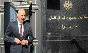 سفیر آلمان در نیسان آبی از پایان مأموریت خود در تهران خبر داد! + عکس