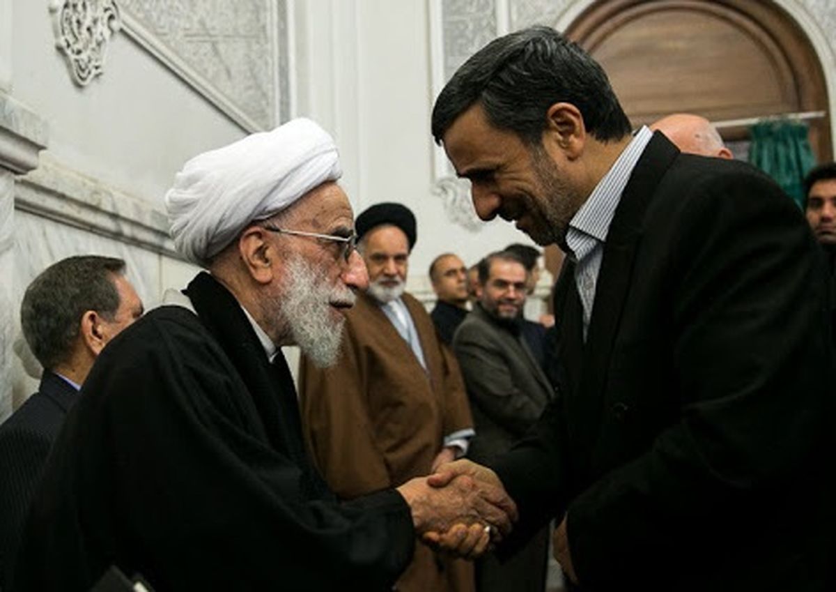 دیدار با آیت الله جنتی برای تایید صلاحیت احمدی نژاد
