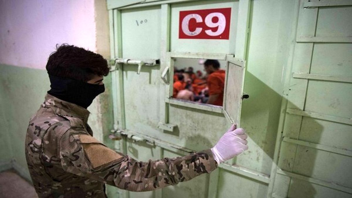 شورش داعشی‌ها در زندانی در الحسکه سوریه