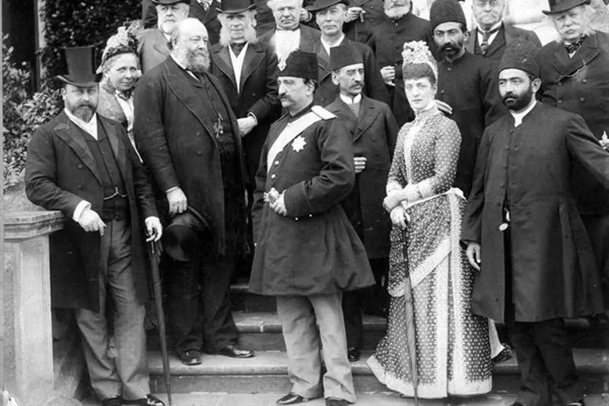 استقبال بی‌نظیر مردم انگلستان از شاه قاجار