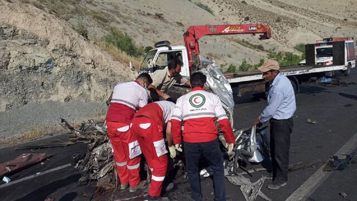 جانباختن مدیرکل امور عشایر کهگیلویه و بویراحمد با همسر و ۲ فرزندش در تصادف + عکس