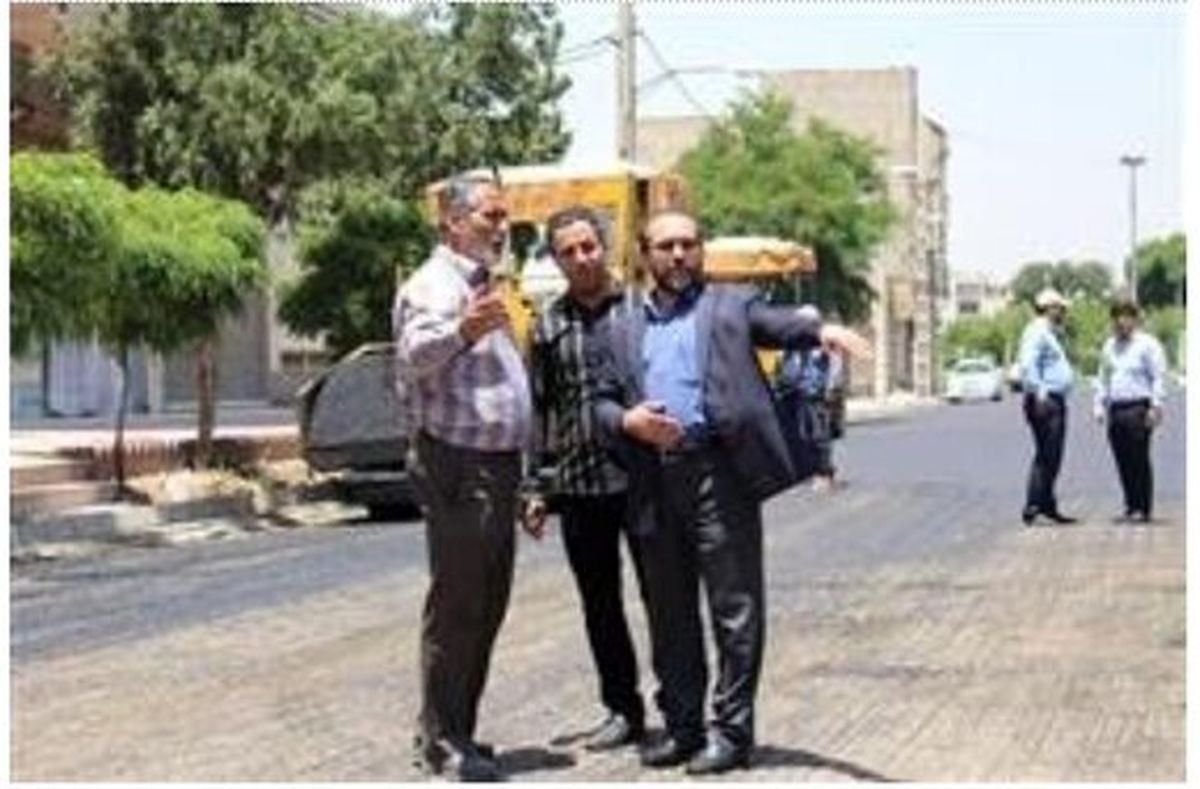 هزار مترمربع از خیابانها و محلات منطقه سه کرج بهسازی شد