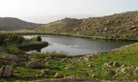 آغاز احداث آبگیر دائمی برای شهر آب بر با رفع مشکل راه