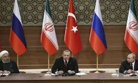 بیانیه مشترک نشست مجازی سران روند آستانه / تعهد ایران، روسیه و ترکیه به استقلال و تمامیت ارضی سوریه