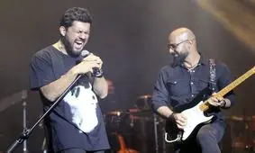 حامد بهداد در هیبت یک راک‌استار/ عکس