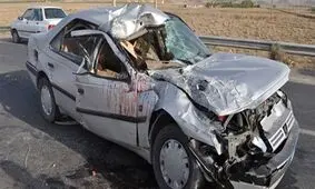 جان باختن ۴ نفر بر اثر واژگونی خودرو