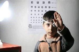 طرح پیشگیری از تنبلی چشم در استان قزوین آغاز شد