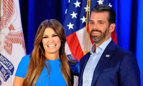 پسر ترامپ و دوست‌دخترش قرنطینه شدند