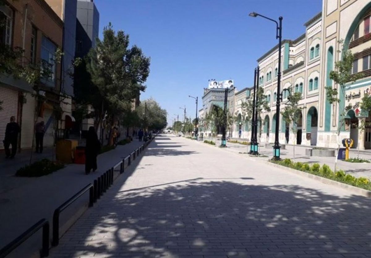 خیابان امام گرگان تبدیل به پیاده‌راه می‌شود