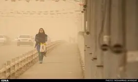 هوای کرمانشاه در وضعیت هشدار قرار گرفت
