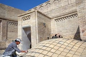 مسجد تاریخی "نظام" کرمانشاه مرمت شد
