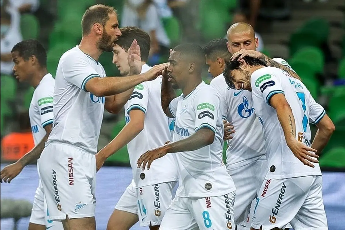 ببینید| زنیت در شب دبل سردار، قهرمان روسیه شد