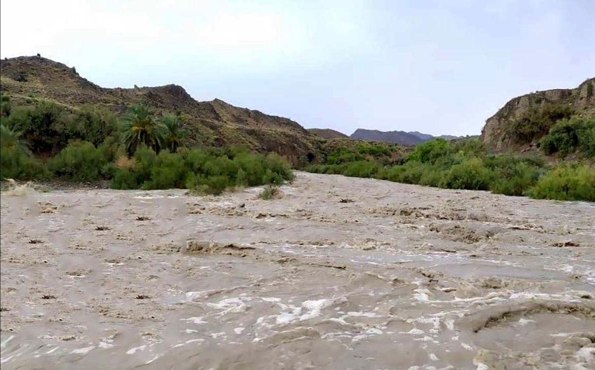 سیل وحشتناک در الموت قزوین