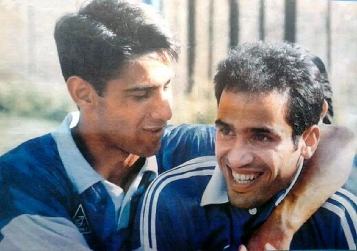 علیرضا منصوریان وقتی مو داشت!/عکس