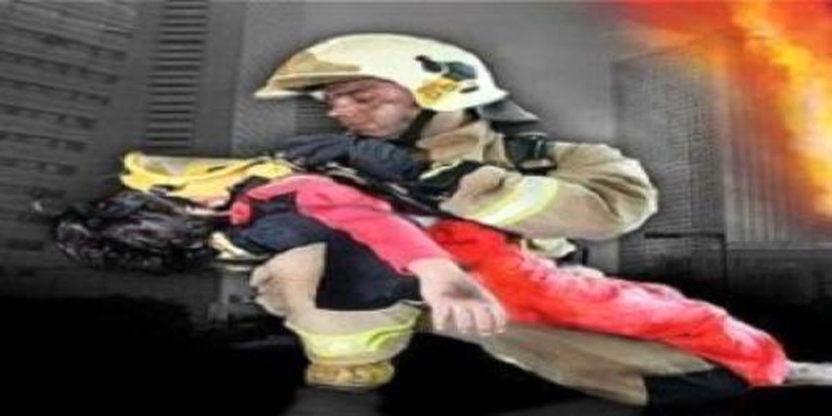 نجات ۴ نفر با تلاش آتش نشانان همدانی