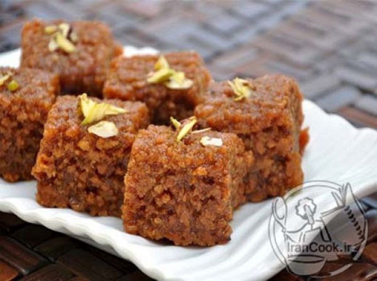 طرز تهیه حلوا اوماج