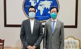 سفیر چین به دیدار سخنگوی وزارت خارجه رفت