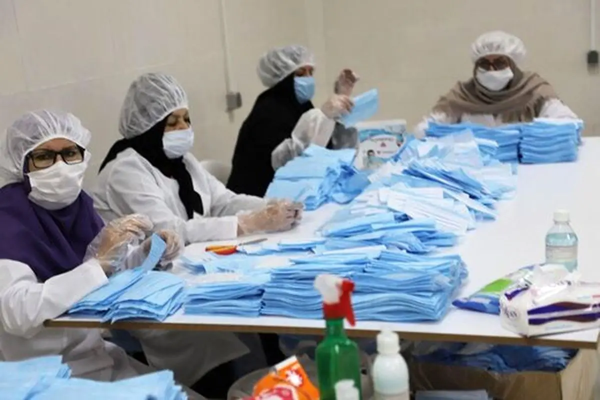 تولید روزانه ۱۵۰ هزار ماسک در لرستان
