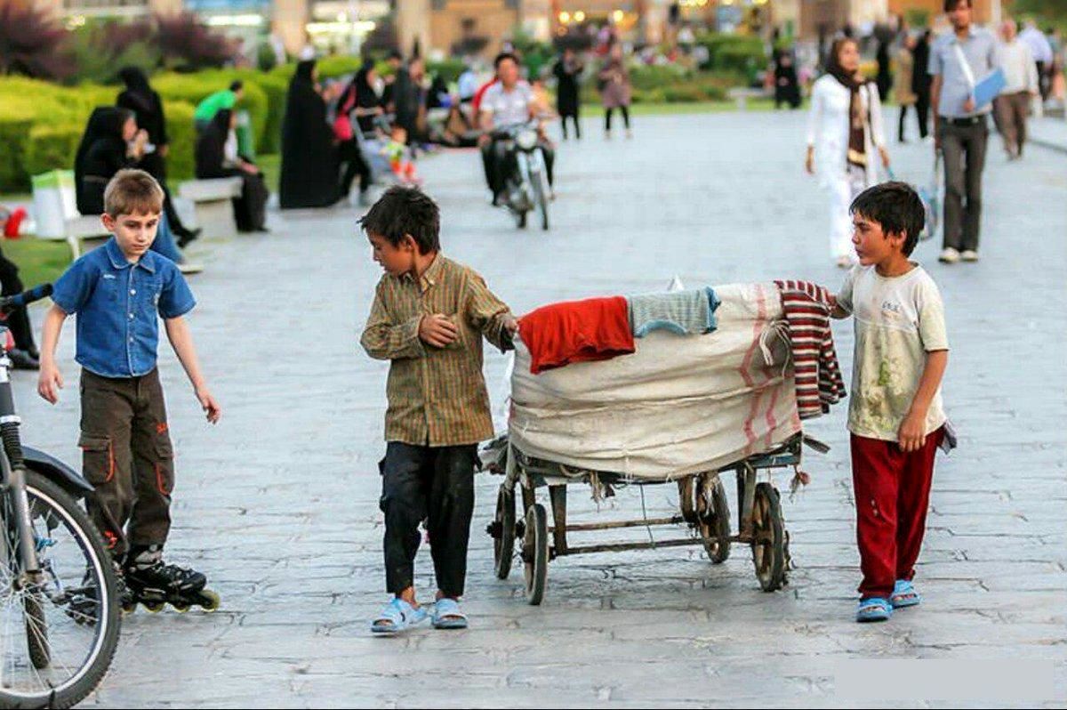 ۵۵ درصد کودکان کار و خیابان غیر ایرانیاند