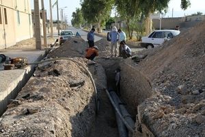 مشکل افت آب در شهر مهران حل شد