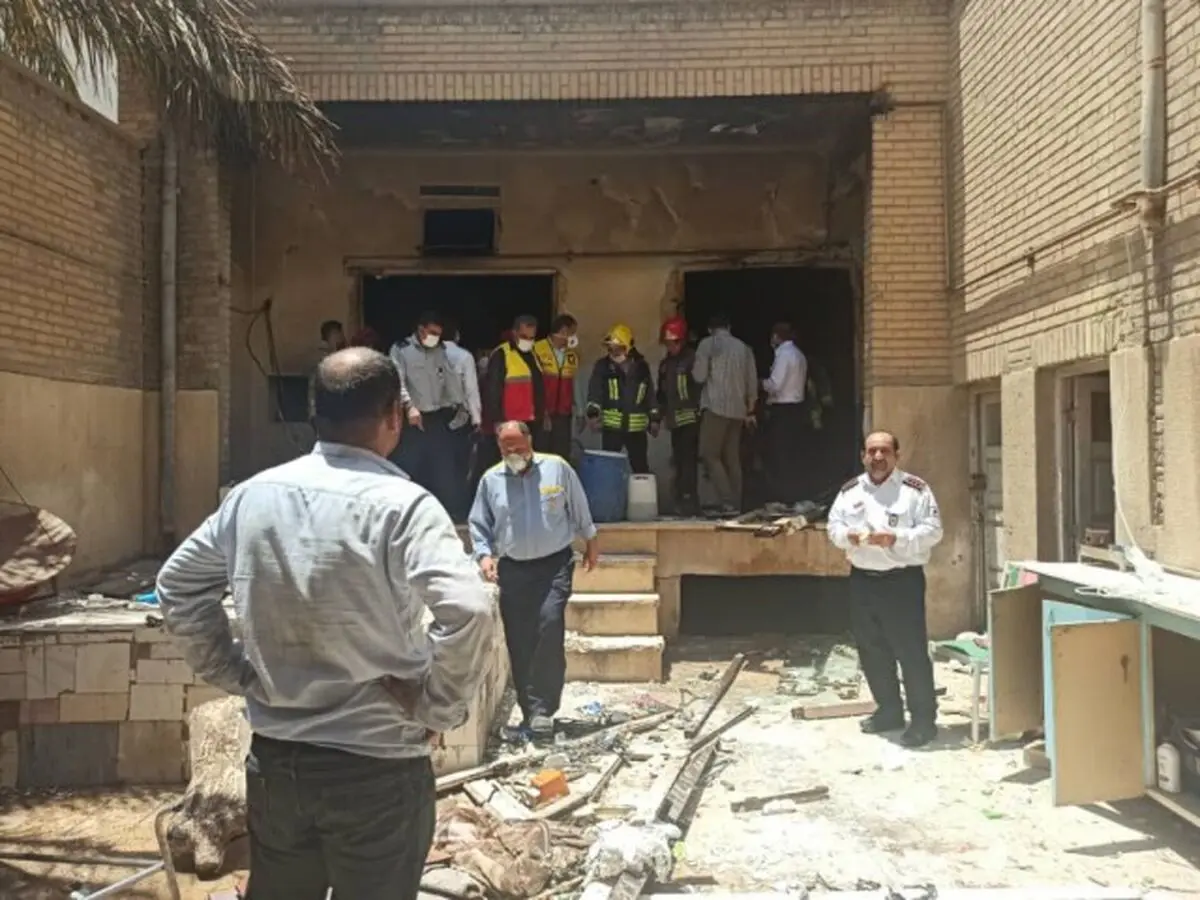انفجار گاز در یک کارگاه خیاطی در اهواز / مصدومیت ۵ زن کارگر