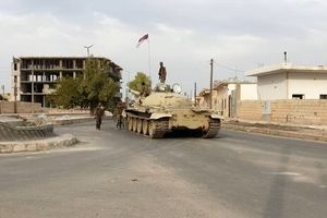 درگیری شدید ارتش سوریه با شورشیان مسلح در منطقه التنف