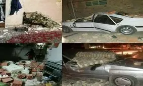 گزارش تصویری از خسارات زلزله بجنورد