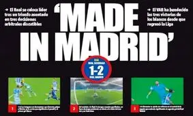 خشم رسانه‌های کاتالانی از پیروزی رئال مادرید با قضاوت جنجالی