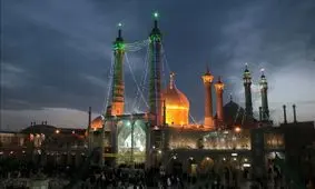 قم در سالروز میلاد حضرت معصومه(س) غرق در نور و سرور است