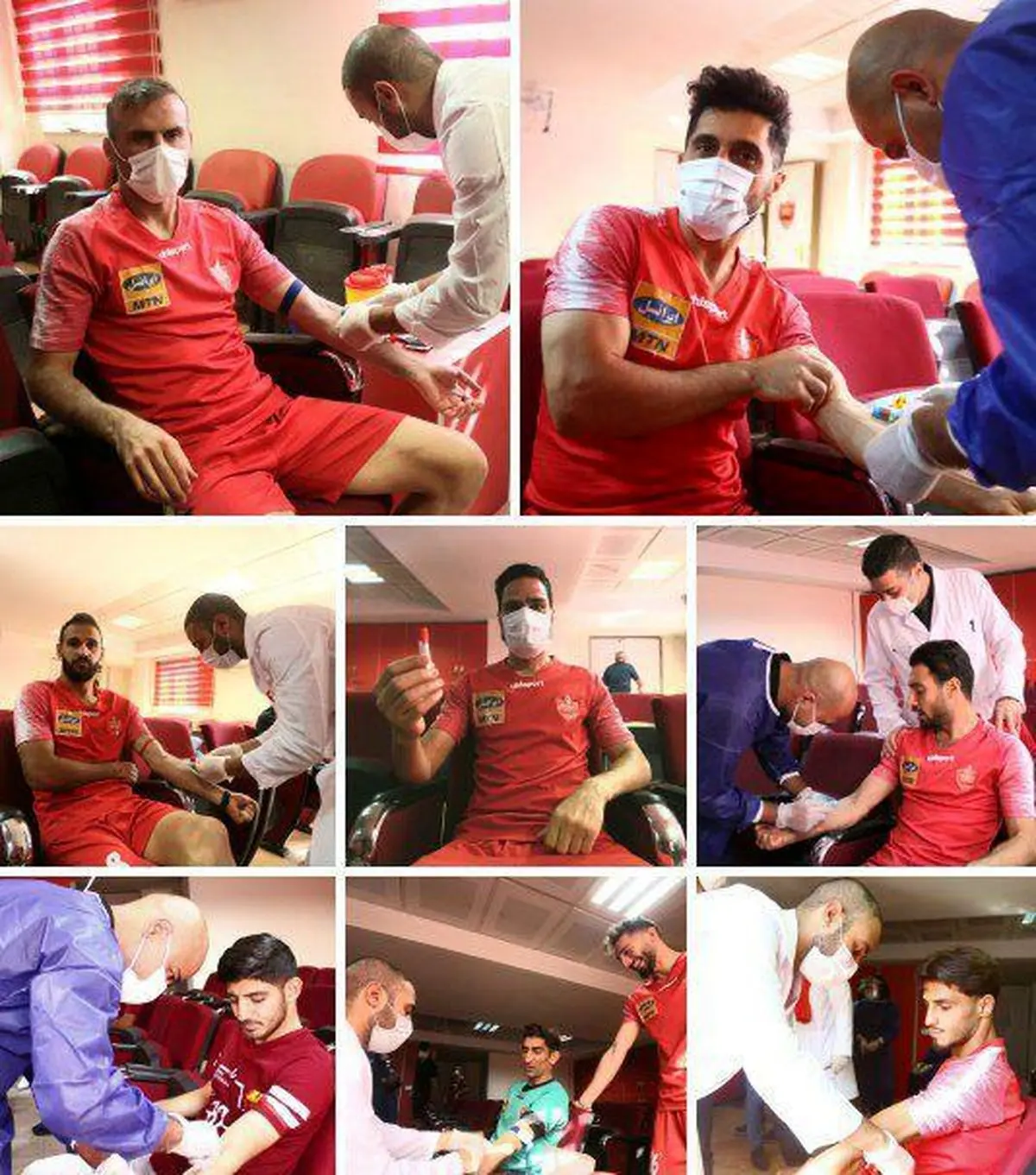 تست کرونای پرسپولیسی‌ها منفی شد