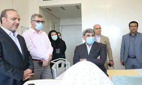 شهردار تهران از بیمارستان بانک ملی ایران تقدیر کرد