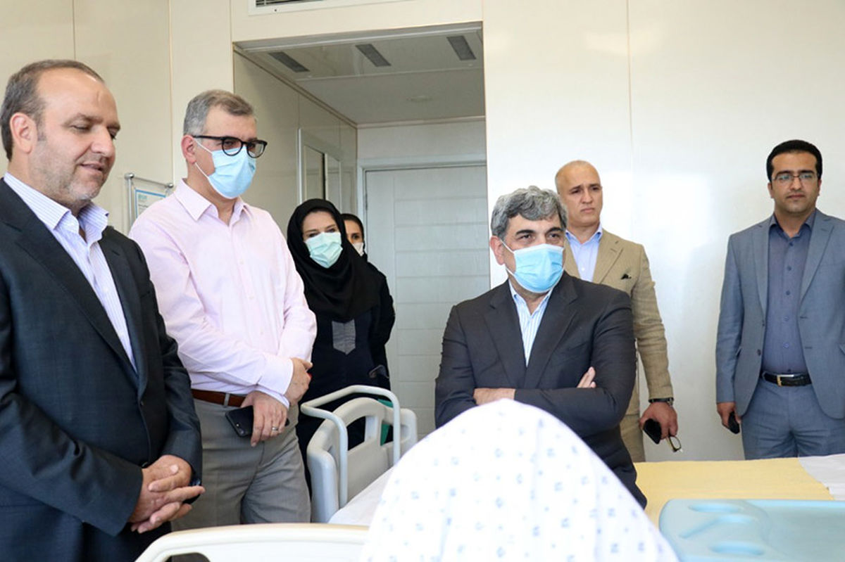 شهردار تهران از بیمارستان بانک ملی ایران تقدیر کرد