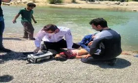 غرق شدن کودک ۹ ساله در زاینده رود