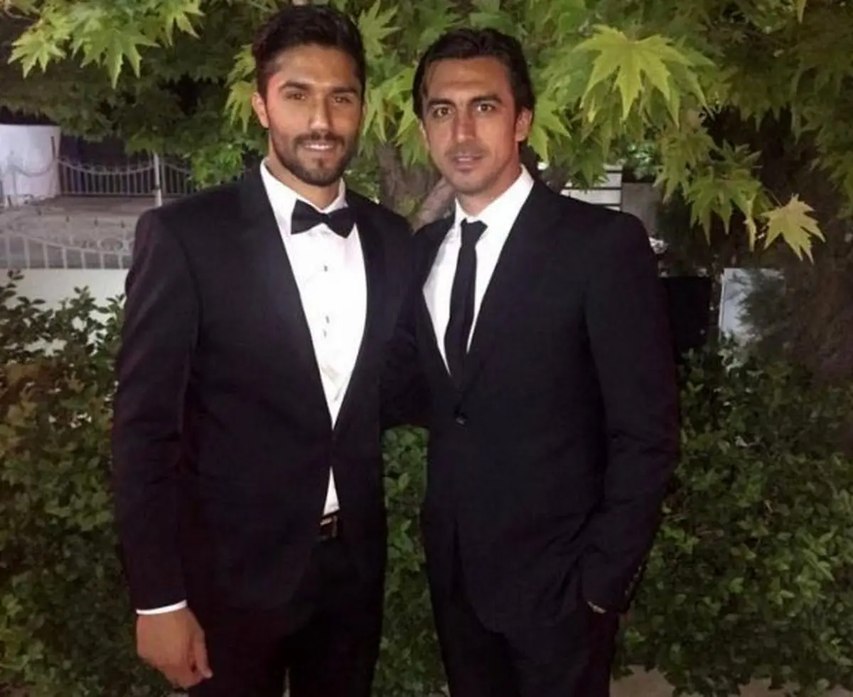 رحمتی در مراسم عروسی رقیبش+عکس