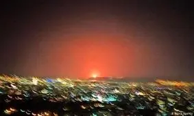 عکس ماهواره‌ای از وسعت انفجار قبل و‌بعد از حادثه پارچین!