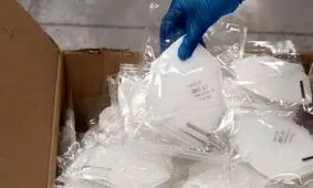 کشف 100 هزار "ماسک" قاچاق در سرپل ذهاب