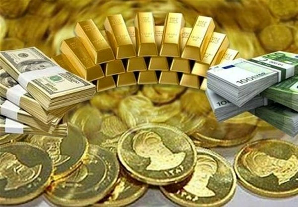 نرخ انواع ارز ، سکه و طلا + تصویر