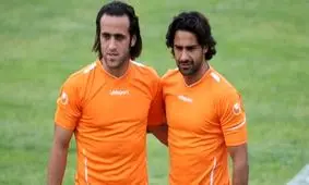 عکسی نایاب از فرهاد مجیدی و علی کریمی در دبی!