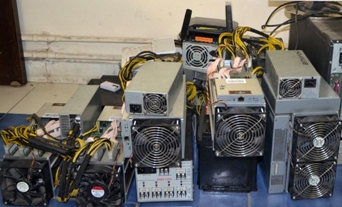 ۸ دستگاه‌ استخراج ارز ديجيتال در لاهيجان کشف شد