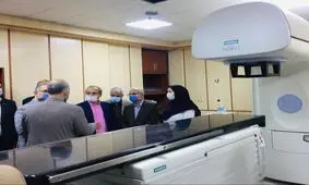 بهره برداری از دستگاه رادیوتراپی شتاب دهنده برای بیماران سرطانی در گیلان