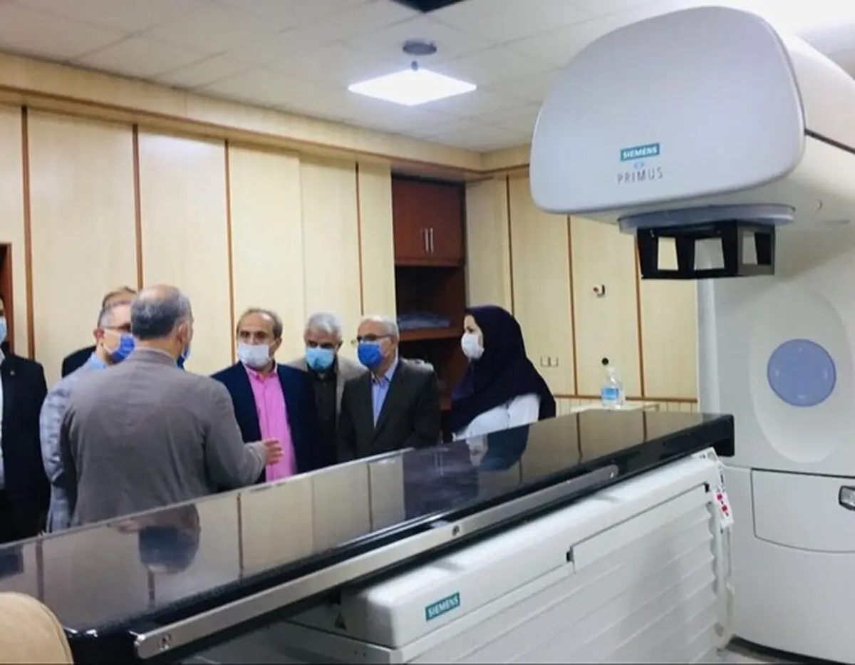 بهره برداری از دستگاه رادیوتراپی شتاب دهنده برای بیماران سرطانی در گیلان