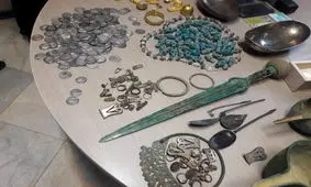 کشف عتیقه‌های هزاره اول و دوم قبل از میلاد