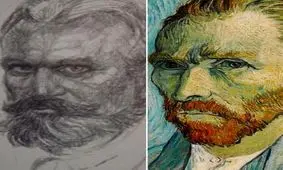 یکی نقاشی‌هایش را می‌سوزاند و دیگری گوشش را می‌بُرد!