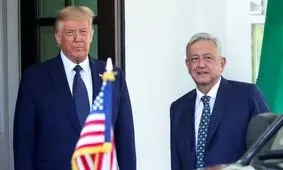 رئیس‌جمهور مکزیک با پرواز عادی به آمریکا سفر کرد+ عکس