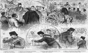 دیدار شاه قاجار از کارخانجات مطلا، بلورسازی و تفنگ‌سازی بیرمنگام