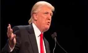 شاخ‌های شیطانی «ترامپ» در آمد! + عکس