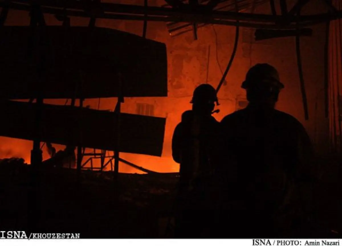 سینما قدس اهواز آتش نگرفته است